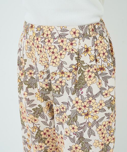 collex / コレックス パンツ | ボタニカルプリントパンツ | 詳細11