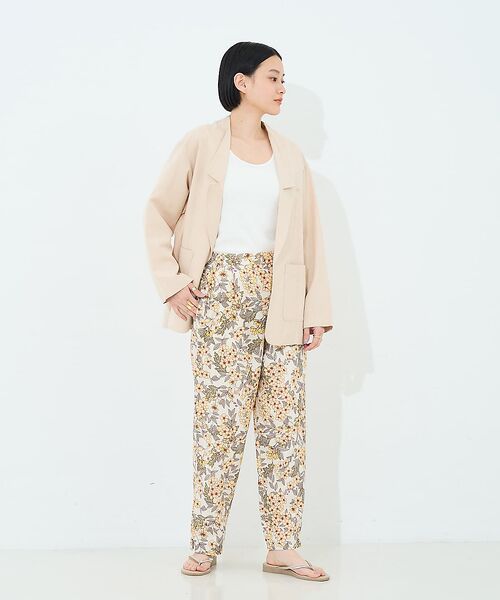 collex / コレックス パンツ | ボタニカルプリントパンツ | 詳細4