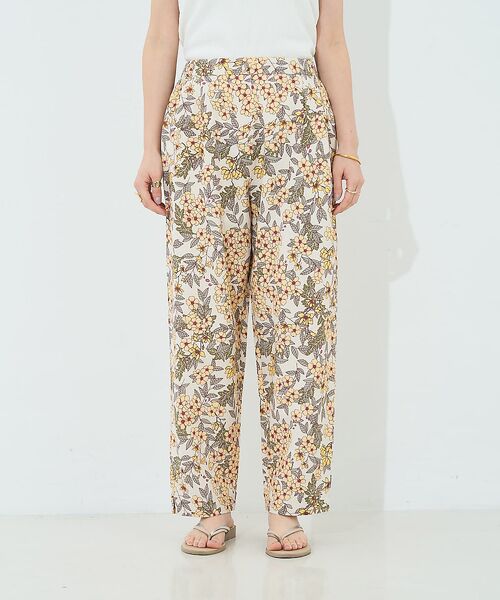 collex / コレックス パンツ | ボタニカルプリントパンツ | 詳細7
