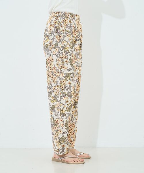 collex / コレックス パンツ | ボタニカルプリントパンツ | 詳細8