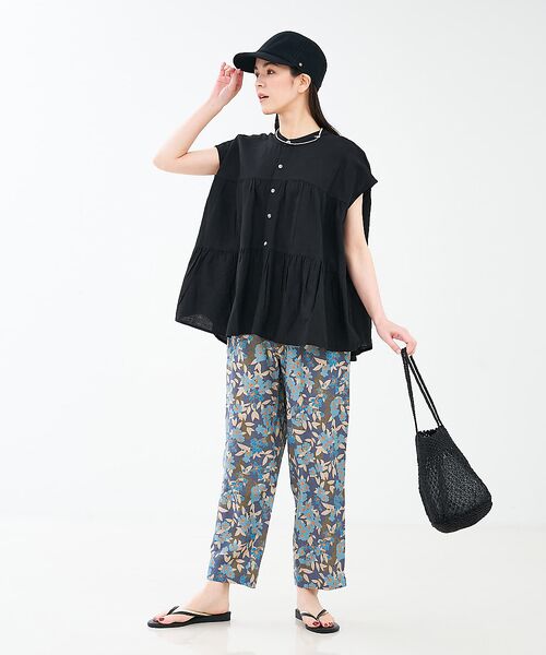 collex / コレックス パンツ | ボタニカルプリントパンツ | 詳細18