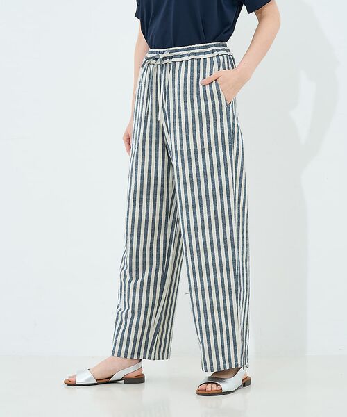 collex / コレックス パンツ | ストライプイージーパンツ | 詳細6