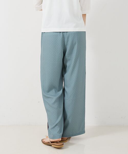 collex / コレックス パンツ | 小紋ミックス柄サテンパンツ | 詳細5