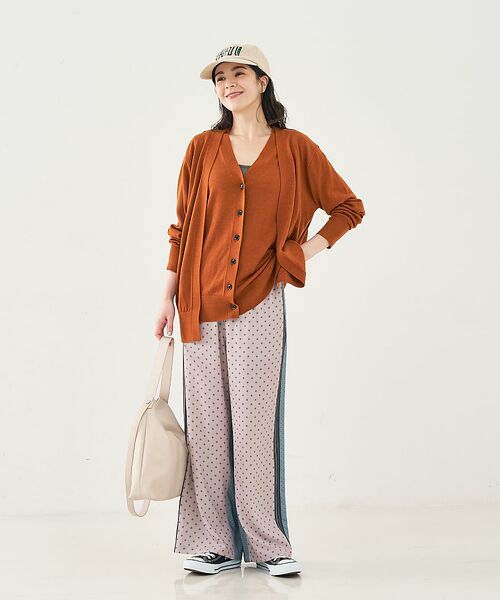 collex / コレックス パンツ | 小紋ミックス柄サテンパンツ | 詳細7