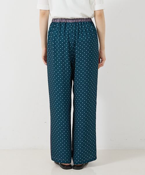 collex / コレックス パンツ | 小紋ミックス柄サテンパンツ | 詳細19