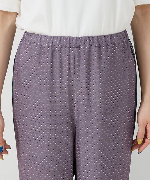 collex / コレックス パンツ | 小紋ミックス柄サテンパンツ | 詳細20