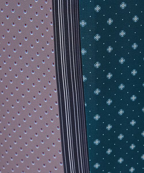 collex / コレックス パンツ | 小紋ミックス柄サテンパンツ | 詳細23