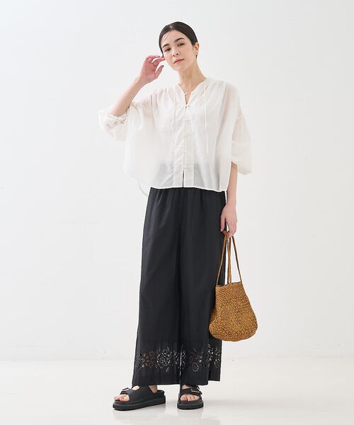 collex / コレックス パンツ | アイレット刺繍パンツ | 詳細15