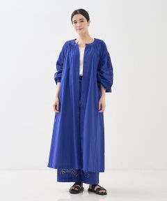 collex / コレックス ワンピース | アイレット刺繍ガウンワンピース