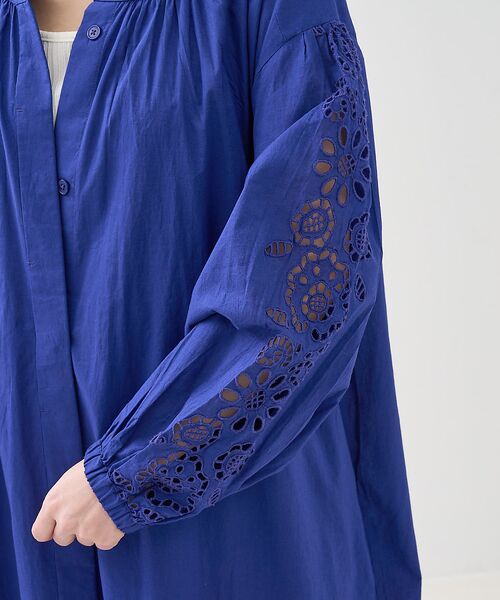 collex / コレックス ワンピース | アイレット刺繍ガウンワンピース | 詳細11