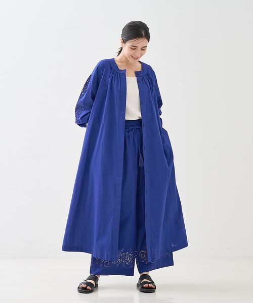 collex / コレックス ワンピース | アイレット刺繍ガウンワンピース | 詳細2