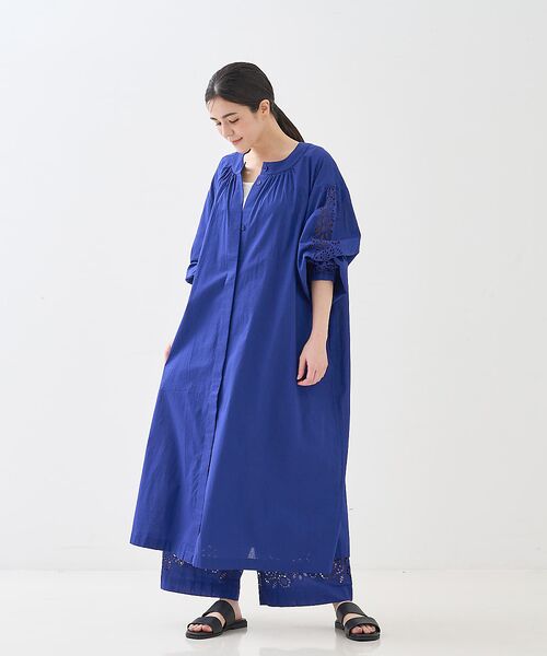 collex / コレックス ワンピース | アイレット刺繍ガウンワンピース | 詳細8