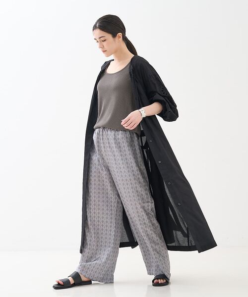 collex / コレックス ワンピース | アイレット刺繍ガウンワンピース | 詳細14