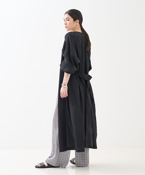 collex / コレックス ワンピース | アイレット刺繍ガウンワンピース | 詳細15