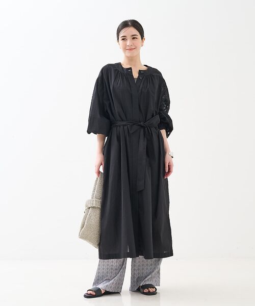 collex / コレックス ワンピース | アイレット刺繍ガウンワンピース | 詳細19