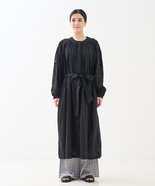 collex / コレックス ワンピース | アイレット刺繍ガウンワンピース | 詳細20