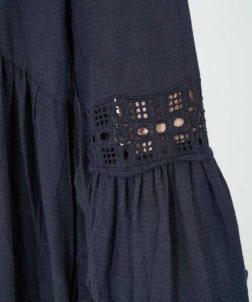 collex / コレックス ワンピース | レース切替パフスリーブワンピース | 詳細20