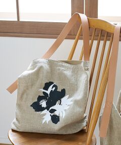 collex / コレックス ショルダーバッグ | ボタニカルプリントリネントートバッグ