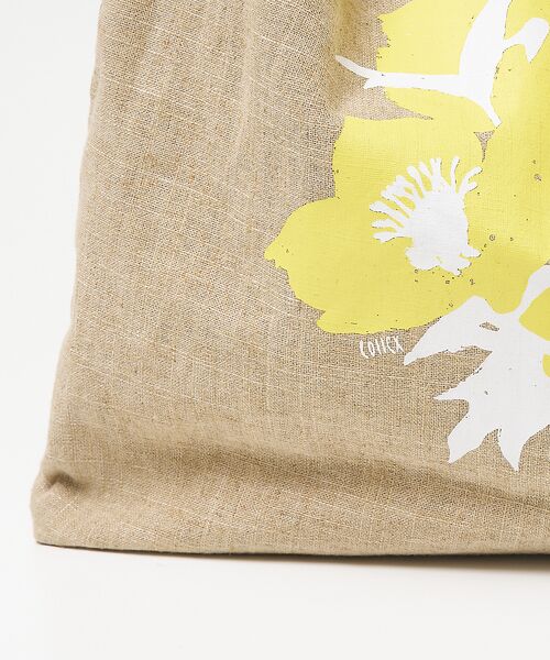 collex / コレックス ショルダーバッグ | ボタニカルプリントリネントートバッグ | 詳細2