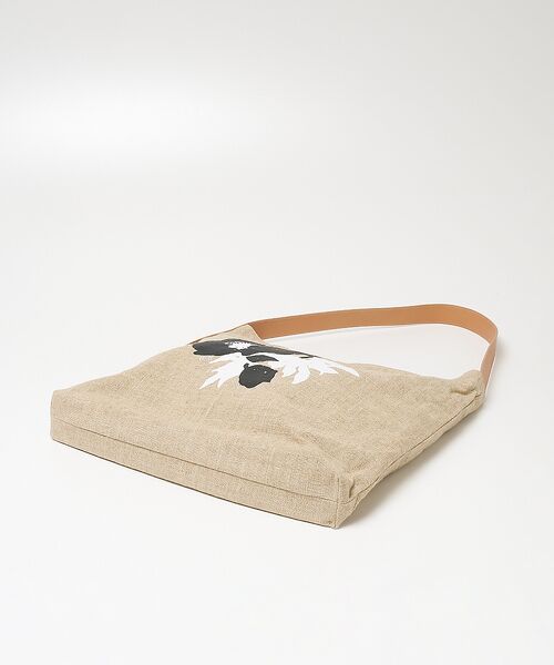 collex / コレックス ショルダーバッグ | ボタニカルプリントリネントートバッグ | 詳細13