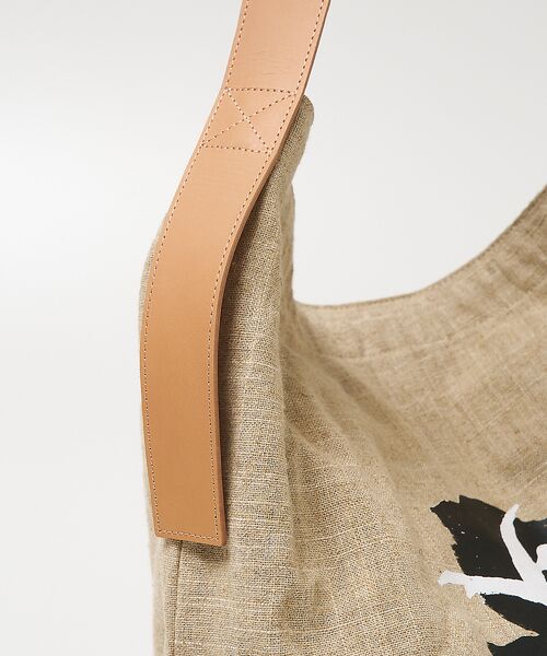 collex / コレックス ショルダーバッグ | ボタニカルプリントリネントートバッグ | 詳細14