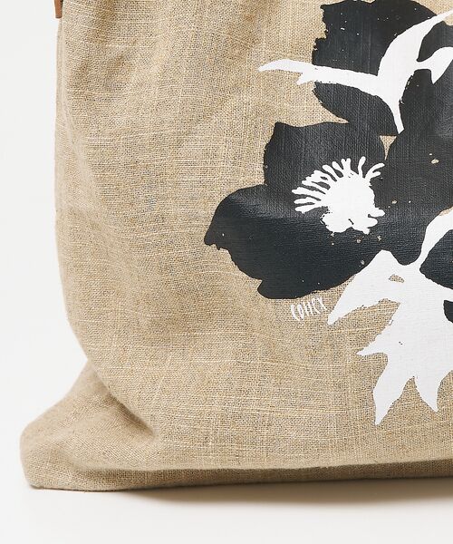 collex / コレックス ショルダーバッグ | ボタニカルプリントリネントートバッグ | 詳細16
