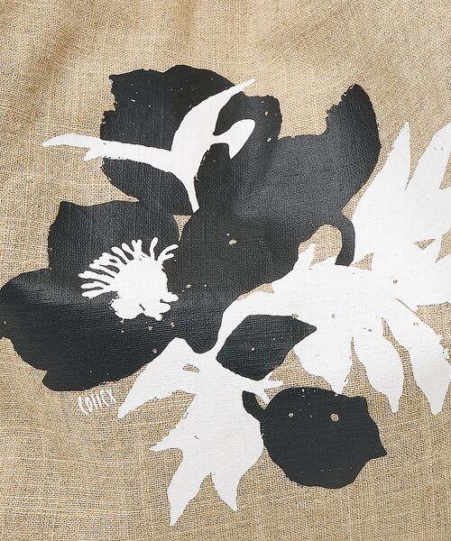 collex / コレックス ショルダーバッグ | ボタニカルプリントリネントートバッグ | 詳細17