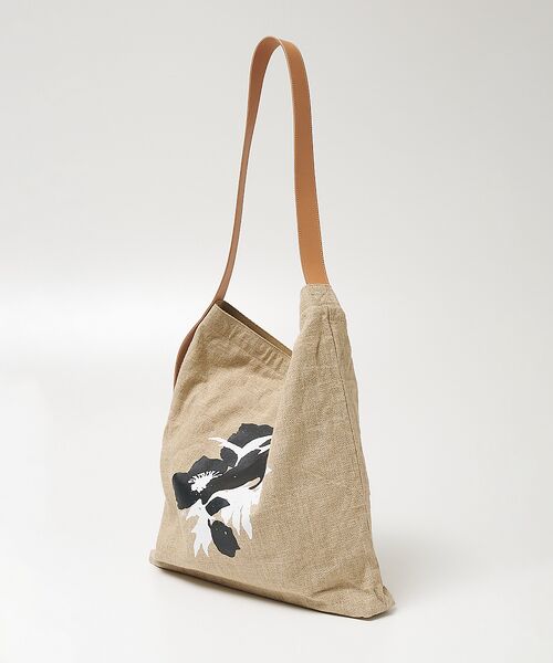collex / コレックス ショルダーバッグ | ボタニカルプリントリネントートバッグ | 詳細9