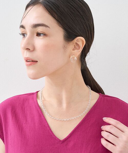 collex / コレックス ネックレス・ペンダント・チョーカー | 【dignif】クリアドットネックレス | 詳細1