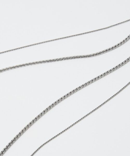 collex / コレックス ネックレス・ペンダント・チョーカー | 【dignif】【金属アレルギー対応】ダブルチェーンロングネックレス | 詳細3