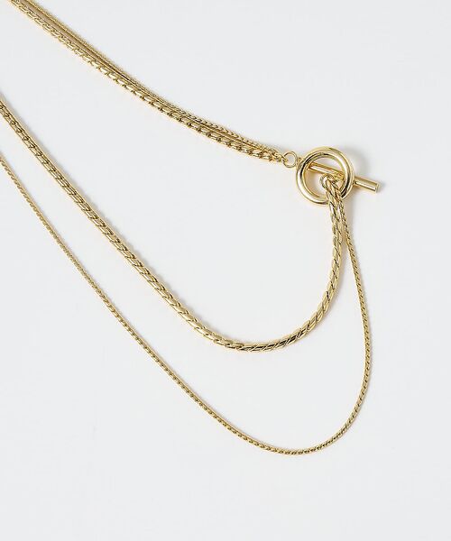 collex / コレックス ネックレス・ペンダント・チョーカー | 【dignif】【金属アレルギー対応】ダブルチェーンロングネックレス | 詳細8