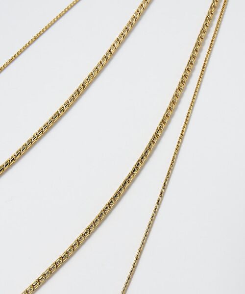 collex / コレックス ネックレス・ペンダント・チョーカー | 【dignif】【金属アレルギー対応】ダブルチェーンロングネックレス | 詳細9