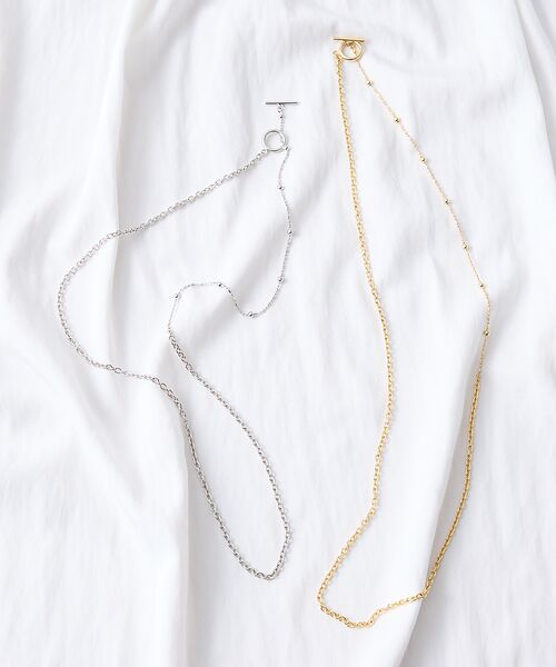 collex / コレックス ネックレス・ペンダント・チョーカー | 【dignif】【金属アレルギー対応】ミックスチェーン2WAYネックレス | 詳細2