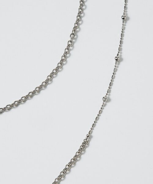 collex / コレックス ネックレス・ペンダント・チョーカー | 【dignif】【金属アレルギー対応】ミックスチェーン2WAYネックレス | 詳細5