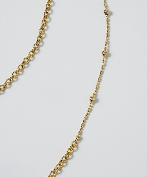 collex / コレックス ネックレス・ペンダント・チョーカー | 【dignif】【金属アレルギー対応】ミックスチェーン2WAYネックレス | 詳細12