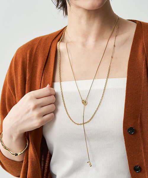 collex / コレックス ネックレス・ペンダント・チョーカー | 【dignif】【金属アレルギー対応】 Y字モチーフ2WAYネックレス | 詳細9