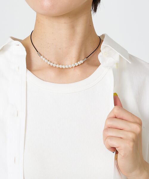 collex / コレックス ネックレス・ペンダント・チョーカー | 【dignif】【金属アレルギー対応】パール&ボール チョーカー | 詳細6