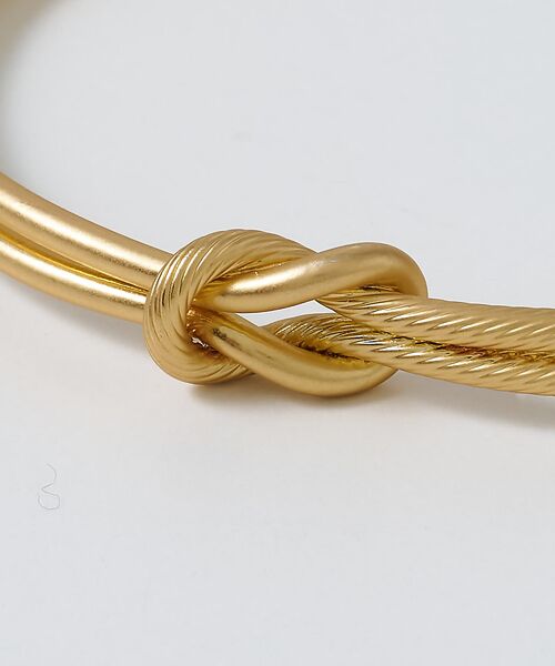 collex / コレックス ブレスレット・バングル | 【Ljud/ユード】ノットブラスバングル | 詳細9