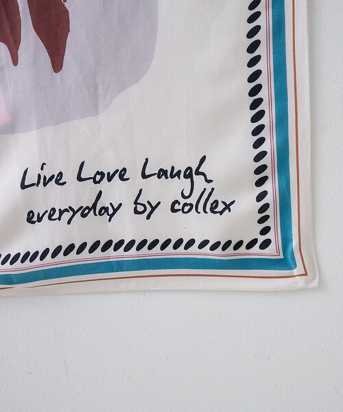 collex / コレックス バンダナ・スカーフ | ボタニカルプリント　大判ストール | 詳細6