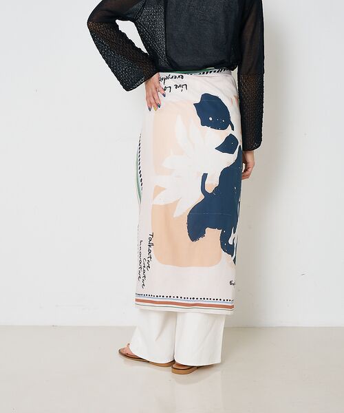 collex / コレックス バンダナ・スカーフ | ボタニカルプリント　大判ストール | 詳細10