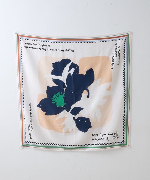 collex / コレックス バンダナ・スカーフ | ボタニカルプリント　大判ストール | 詳細11