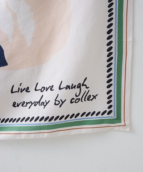 collex / コレックス バンダナ・スカーフ | ボタニカルプリント　大判ストール | 詳細13