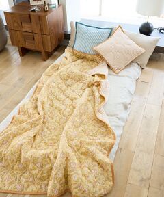 collex / コレックス インテリア・インテリア雑貨 | ブロックプリント キルトブランケット 140×200