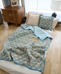 collex / コレックス インテリア・インテリア雑貨 | ブロックプリント キルトブランケット 140×200