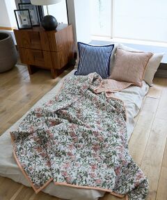 collex / コレックス インテリア・インテリア雑貨 | ブロックプリント キルトブランケット 140×200