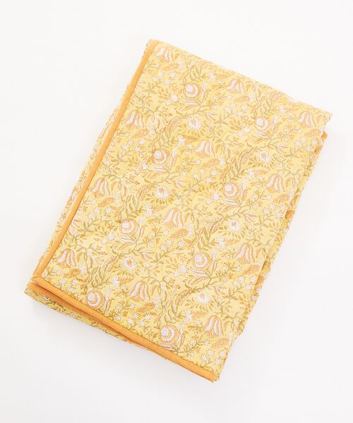 collex / コレックス インテリア・インテリア雑貨 | ブロックプリント キルトブランケット 140×200 | 詳細3