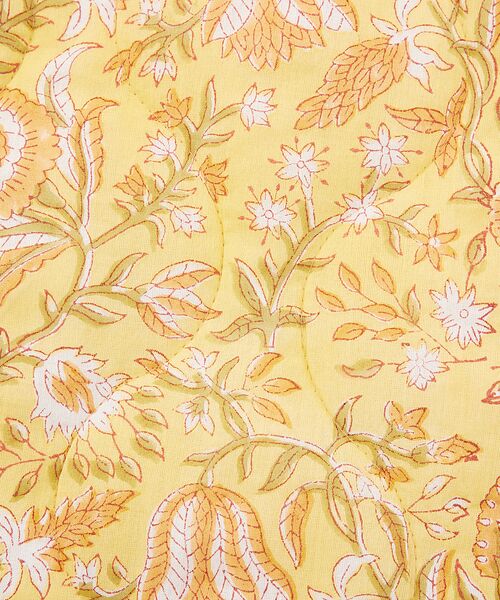 collex / コレックス インテリア・インテリア雑貨 | ブロックプリント キルトブランケット 140×200 | 詳細4