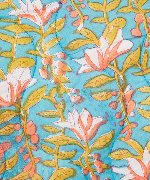 collex / コレックス インテリア・インテリア雑貨 | ブロックプリント キルトブランケット 140×200 | 詳細10