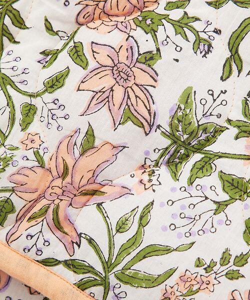 collex / コレックス インテリア・インテリア雑貨 | ブロックプリント キルトブランケット 140×200 | 詳細22