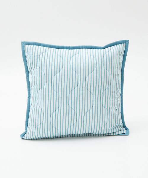 collex / コレックス インテリア・インテリア雑貨 | ブロックプリント キルトクッションカバー 45×45 | 詳細4